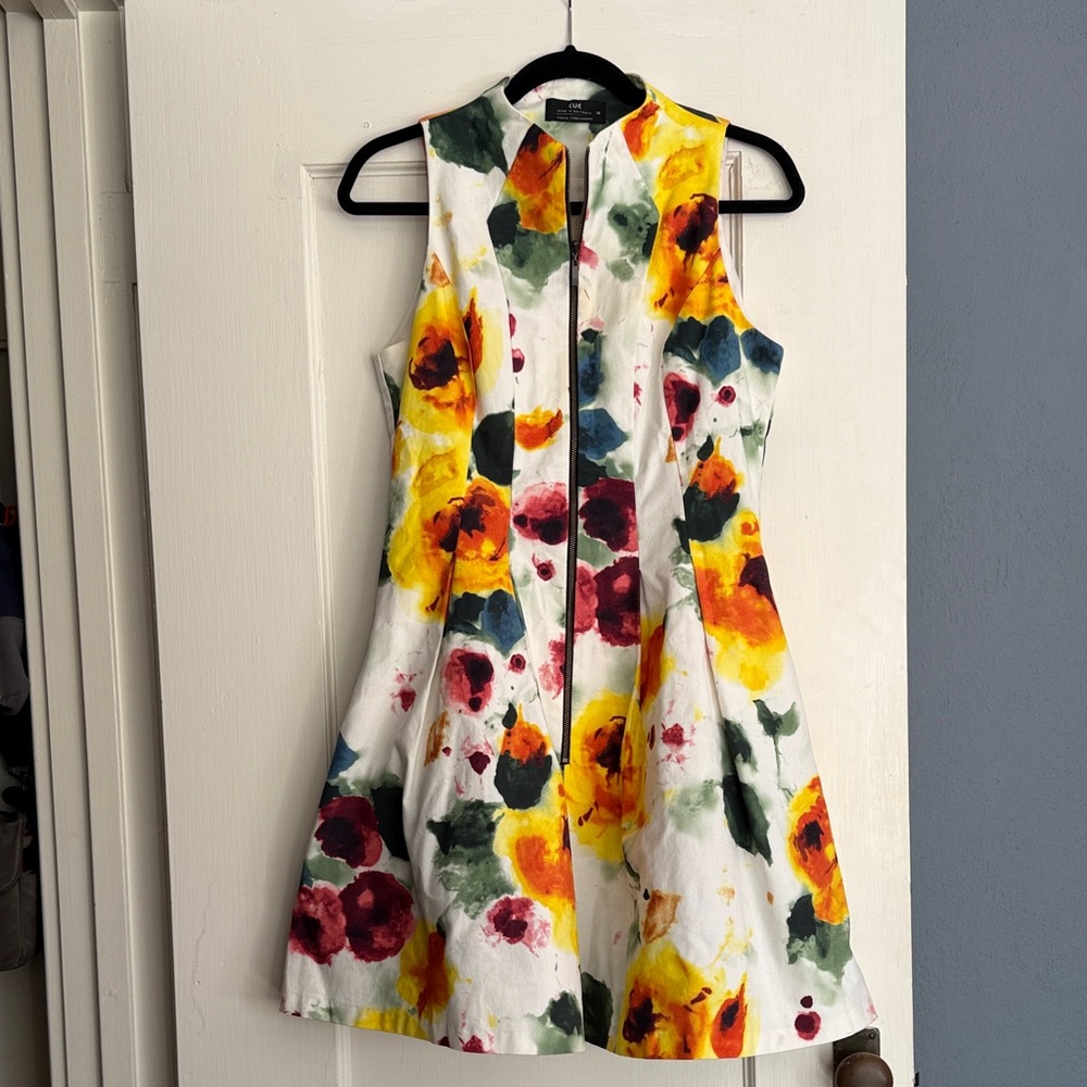 Cue watercolor floral Dress